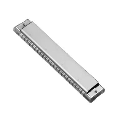 Imagem de Gaita polifônica profissional de 24 furos adequada para iniciantes e adultos