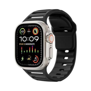 Imagem de Pulseira De Silicone Ultra Sport De 49mm Para Apple Watch Series 10 9 