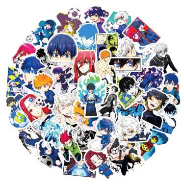 Imagem de Adesivo Anime Blues Locks Vinyl Cartoon Anime 50 unidades