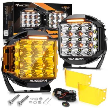 Imagem de LED Auxbeam V-MAX Serie 228W 26100LM Luz Auxiliar Offroad