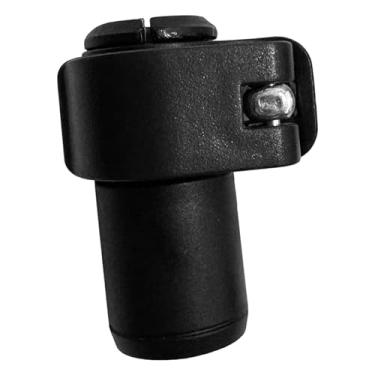 Imagem de oshhni Bastão de escalada com trava externa, peça para bastões de trekking, ferramenta de travamento rápido, porca inclusa para caminhada na neve, M