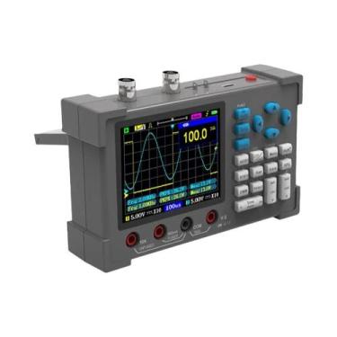 Imagem de Osciloscópio Digital Portátil De Canal Duplo Multímetro Gerador De Sin