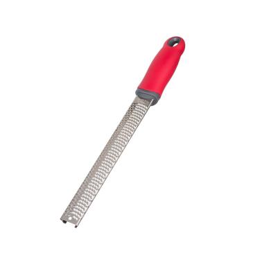 Imagem de Ralador de Alimentos Zester Inox Cabo Polipropileno Vermelho