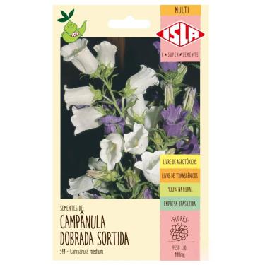 Imagem de Sementes de Campânula Dobrada (Sortida) ISLA