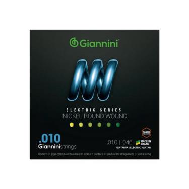 Imagem de Encordoamento Guitarra 010 Giannini Geegst10