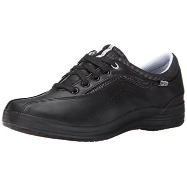 Imagem de Keds Tênis feminino de couro Spirit, Couro preto, 5 Wide