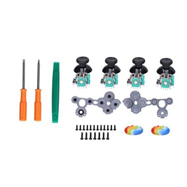Imagem de ZJchao Joystick, Kit de Substituição de Joystick de Controle, Kit de Acessórios de Reparo de Analógico 3d de Silicone