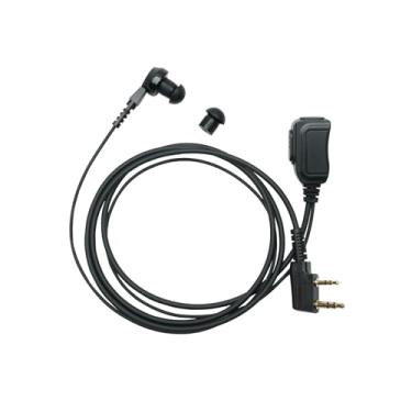 Imagem de Klykon Fone de ouvido de 2 pinos com microfone para Kenwood TK3360 TK-3140 TK-3400 TK-3402 Baofeng UV-5RTP BF-888S BF-F8HP BF-F9 Walkie Talkie Rádio bidirecional