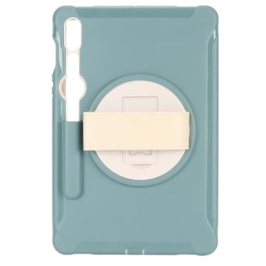 Imagem de Generic Capa Protetora para Tablet, Recortes Precisos Proteção contra Quedas Alça de Mão Ajustável Multifuncional Capa Robusta para Tablet à Prova de Choque Com Suporte para S7 T870 para S9 X710