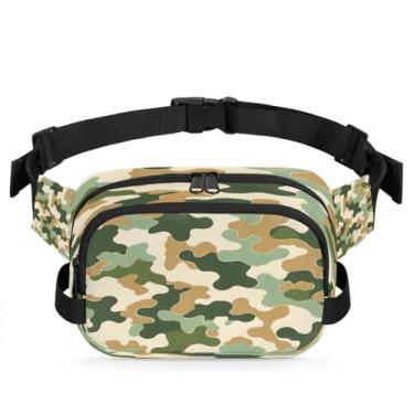 Imagem de Pochete floral de margarida azul para mulheres e homens com alça ajustável, bolsa transversal, bolsa de peito, bolsa tiracolo, Cor 22