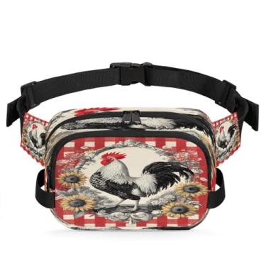 Imagem de Pochete colorida de arte de caminhão para mulheres e homens com alça ajustável, bolsa transversal, bolsa de peito, bolsa de bumbum, Cor 2