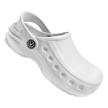 Imagem de Sapato Babuche Profissional Trabalho Cozinha Yvate 2305 -, Branco, 39