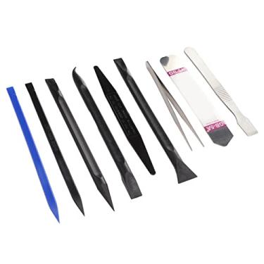 Imagem de Akozon Kit de Ferramentas de Reparo Eletrônico 9 Em 1 - Abridor de Tela LCD para Celulares, Tablets e Laptops - Conjunto Completo de Ferramentas de Alavanca para Fácil Desmontagem e Reparo