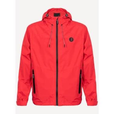 Imagem de Jaqueta Light Aleatory Vermelha com Capuz-Masculino