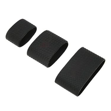 Imagem de Naroote Bandas de Tosquiadeira Elétrica Antiderrapante Absorção de Choque Manga Protetora de Resistência Ao Calor para Barbeiros, Bandas de Tosquiadeira de Silicone para Ferramenta Baber 3 Pacote