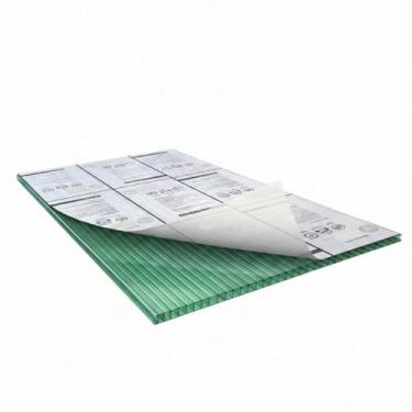 Imagem de Chapa Placa Policarbonato Alveolar 6mm x 2,10 x 6m - Cores (Verde)