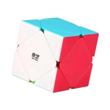 Imagem de Cubo Mágico QiYi Alien 2x2 3x3 4x4 Pirâmide Folha De Bordo Brinquedo E