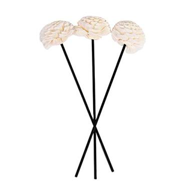 Imagem de ZJchao Difusor de Fragrância Premium, Palhetas de Rattan Naturais para Aromaterapia, Difusor de óleo Essencial, Decoração de Escritório Doméstico, Conjunto de 3