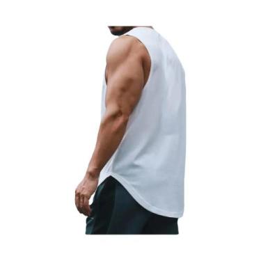 Imagem de Camiseta Sem Mangas Para Academia Masculina De Secagem Rápida, T-Shirt