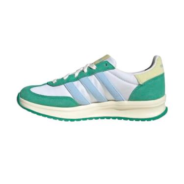 Imagem de adidas Tênis feminino Run 70s 2.0, Branco/amarelo pó/verde semicorte, 36