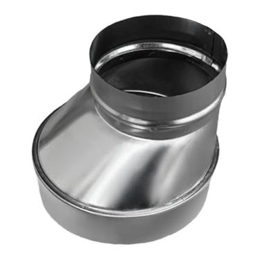 Imagem de Generic Redutor de Duto, Aumentador de Duto, Adaptador para Tubo de Ventilação de Cozinha, Conector de Acoplamento para Componentes de Vedação de Dutos de Ar