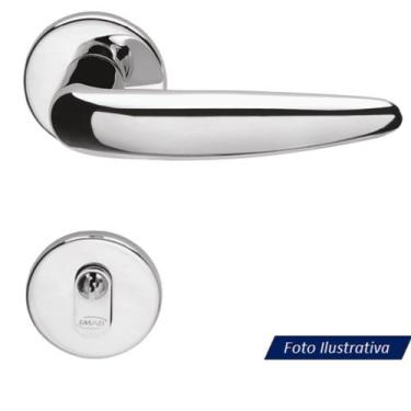 Imagem de Fechadura VERT 2 - 55mm CROMADA Zamack Imab Conjunto