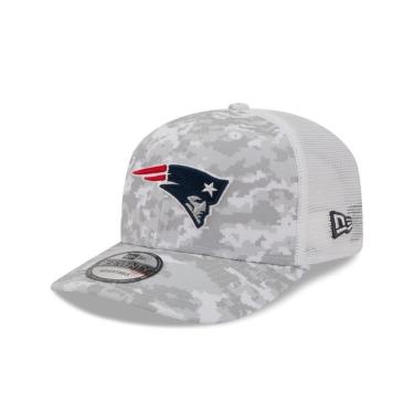 Imagem de Boné New Era  9SEVENTY New England Patriots NFL Salute Service 2025 Azul-Masculino