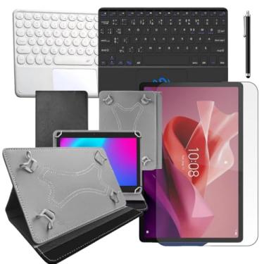 Imagem de Blance, Kit Capa Com Teclado + Película De Hydrogel + Caneta Touch Para Tablet Lenovo P12