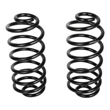 Imagem de SCITOO CC81365 Molas helicoidais, conjunto de molas helicoidais de suspensão traseira de 2 peças compatível com 2004-2012 para Chevy para Malibu, 2006-2010 para Pontiac para G6, 2007-2009 para Saturn