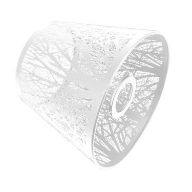 Imagem de 2 peças abajur de ferro forjado abajur de parede branco para mesa de cabeceira lanternas pretas decorativas floresta de metal abajur retrô abajur de metal preto requintado abajur capa de luz (Color :