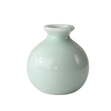 Imagem de Vasos de flores Vaso de flores para plantas, ideal para casa, mesa jantar, presente para casamento, inauguração ou festa Vaso de cerâmica