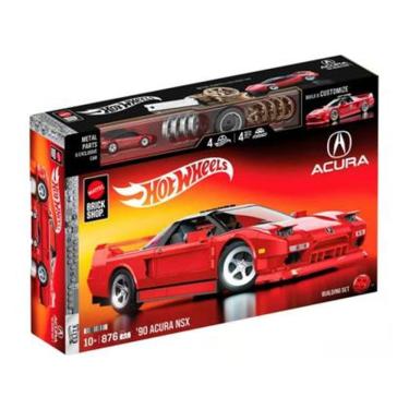 Imagem de Hot Wheels Brick Shop Elite 90 Acura Nsx - Mattel JFT17