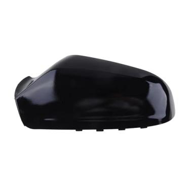 Imagem de Capa de espelho retrovisor compatível com vauxhall, opel, astra h 2004-2008, 2009, tampa de asa lateral, acessórios de substituição de carro 6428200(Glossy Black L)