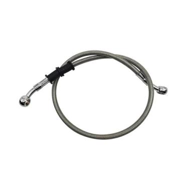 Imagem de Mangueiras de motocicleta M10 28° Banjo trançado mangueira de freio tubo de linha Lengh 300 mm-2200 mm mangueira de freio hidráulico embreagem hidráulica para motocicleta universal
