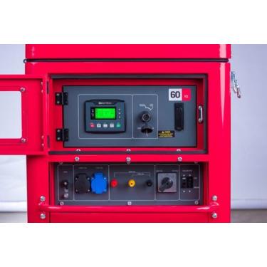 Imagem de Gerador à Diesel Cabinado 10,5Kva Monofásico Partida Elétrica BD12000E