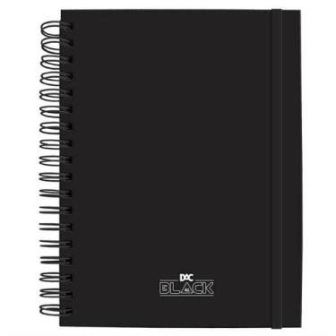 Imagem de Caderno Universitario Smart All Black 10 Divisórias 80 Folhas DAC Inte