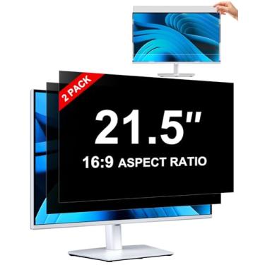 Imagem de Pacote com 2 telas de privacidade para monitor de computador 21,5 polegadas 16:9