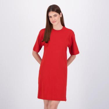 Imagem de Vestido Fila Mib Basic Feminino Vermelho, P