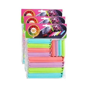 Imagem de Clipes De Selagem Para Sacos De Alimentos Portáteis Em Lote De 12-60 P