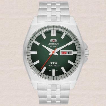 Imagem de Relógio Orient Masculino Automático Prata F49SS010 E1SX