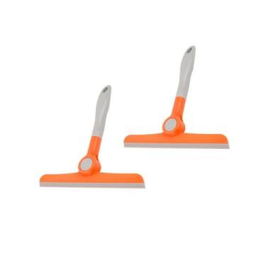 Imagem de Kit 2 Rodo manual dobravel Multuso Raspador Pia Ergonômico Doméstico B