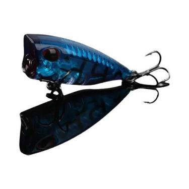Imagem de Isca Flutuante Mini Popper De 40mm E 3.5g Para Pesca De Truta E Bass E