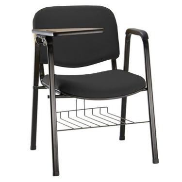 Imagem de Cadeira Escolar Universitária para Auditórios Linha Hotel Preto