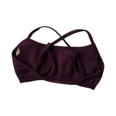 Imagem de Sutiãs Esportivos Femininos Sem Costura De Nylon Para Fitness E Yoga, 