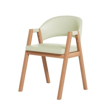 Imagem de Cadeira De Jantar Antonella Linho Estilo Poltrona - 7 Decor Bege