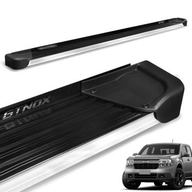 Imagem de Estribo Lateral Maverick 2022 a 2025 Alumínio Preto A4