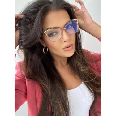 Imagem de Armação De Óculos De Grau / Celi - Óculos Sunrise, Transparente rose