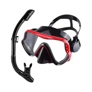 Imagem de Conjunto De Máscara De Mergulho Para Adultos Com Snorkel, Equipamento 