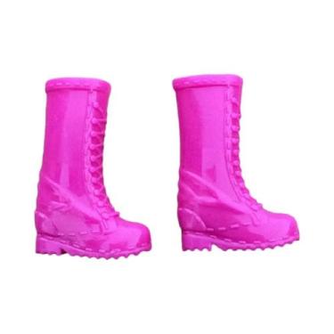 Imagem de Botas De Inverno De Salto Alto De 30cm Para Bonecas De Escala 1/6, Ace
