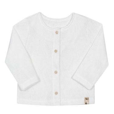 Imagem de Cardigan Infantil Menina Branco Nini & Bambini-Feminino